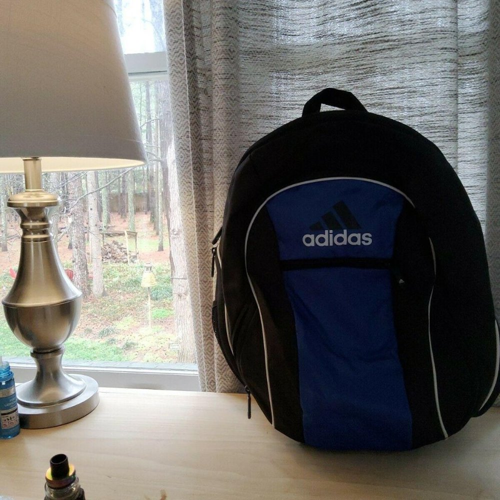 Blue & Black Adidas BackpackFresh PAK Load Spring